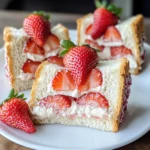 Strawberry Cream Sandwiches