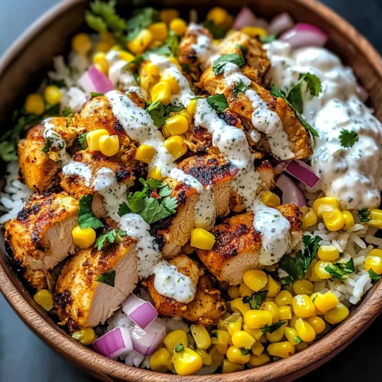 Tasty Street Corn Chicken Bowl Ready in 30 Minutes