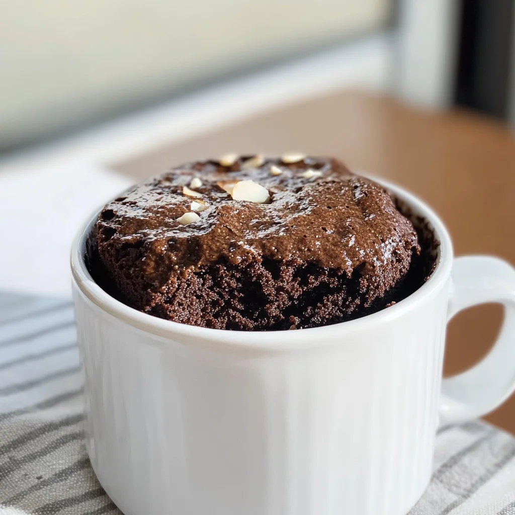 The BEST EVER Keto Chocolate Mug Cake