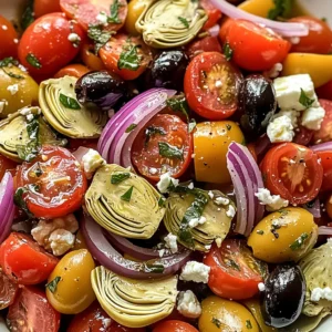 Tuscan Artichoke Tomato Salad: A Fresh Burst of Flavors