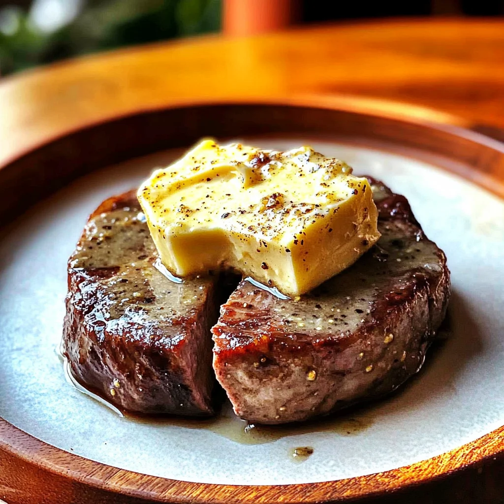 Whiskey Butter (Compound Butter) For Steak
