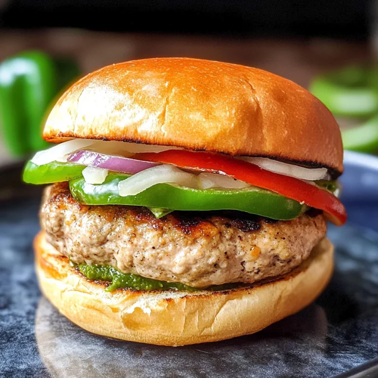 Hatch Chile Turkey Burgers