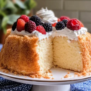 Homemade Angel Food Cake