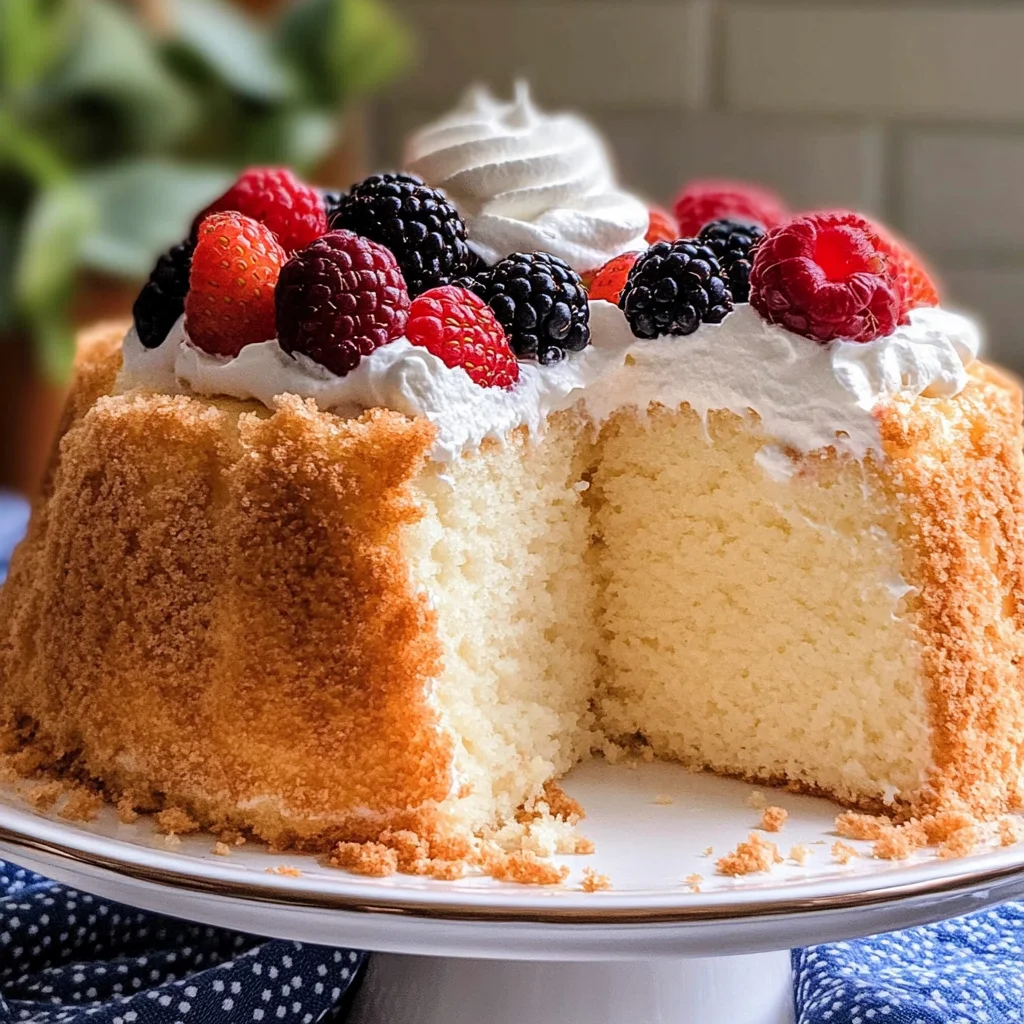 Homemade Angel Food Cake