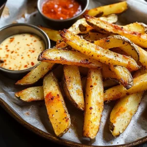 Homemade Oven Steak Fries (Paprika Fries)