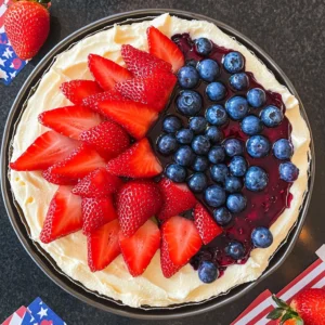 How to Make Star Spangled Cheesecake Dip!
