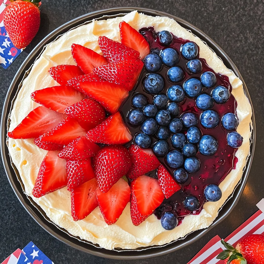 How to Make Star Spangled Cheesecake Dip!