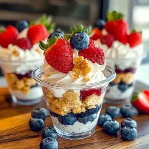 Mixed Berry Mini Trifles