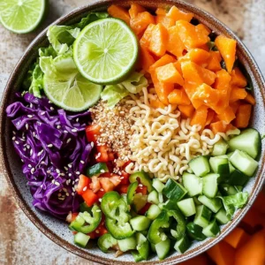 Sesame Ginger Crunch Ramen Salad Recipe