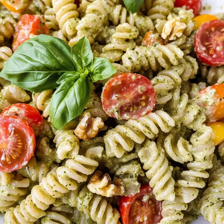 Summer Pesto Pasta Salad (Gluten Free)